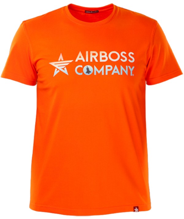 Футболка Airboss Mars Logo Orange